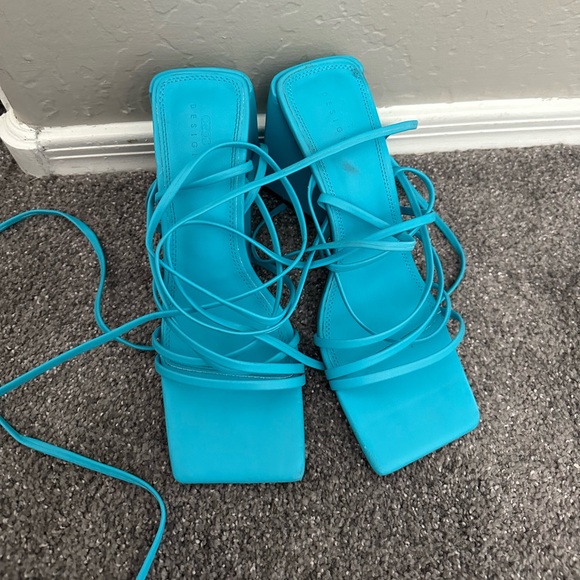 ASOS lace up heels - Picture 1 of 4